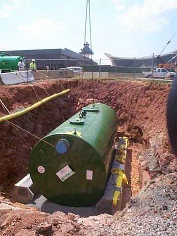 underground waste water tank